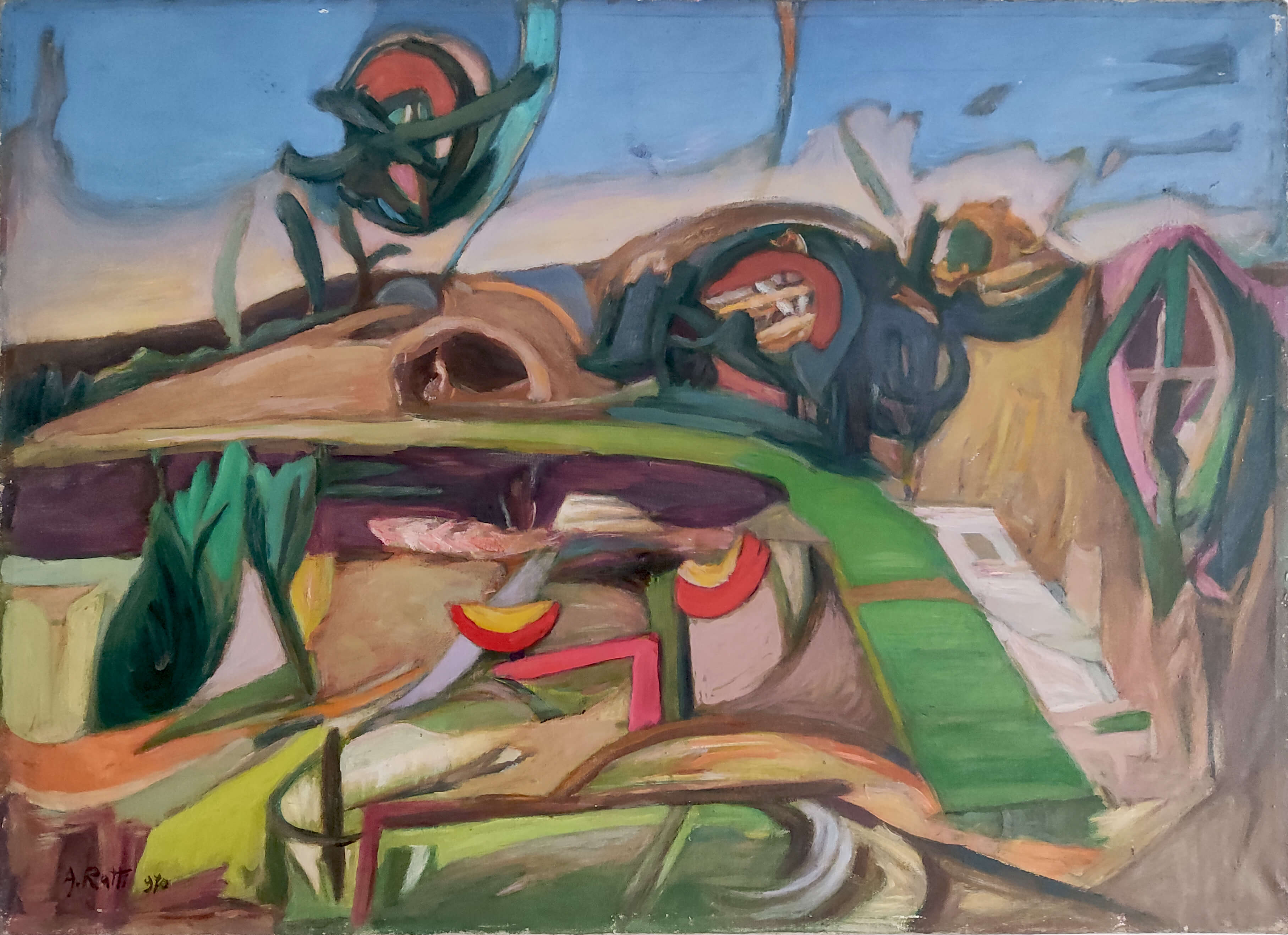 Aldo Ratti - Paesaggio