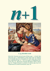 Copertina rivista n+1