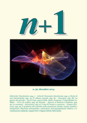 Copertina rivista n+1